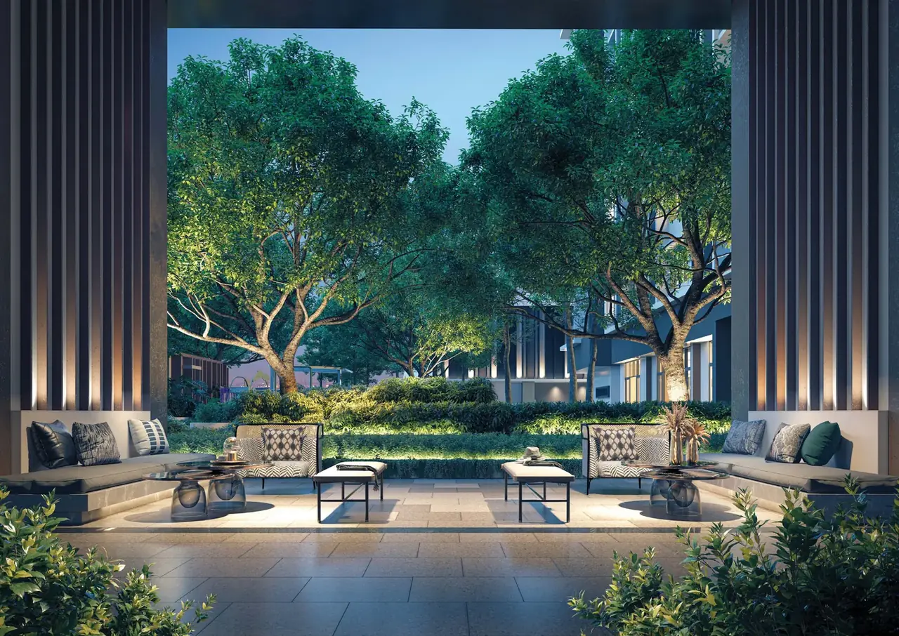Garden of serenity open lounge